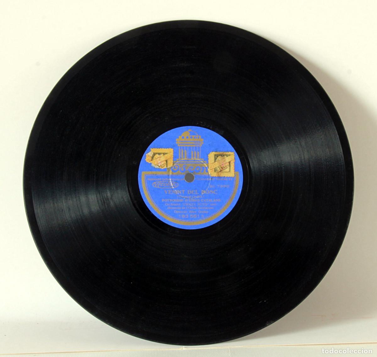 Discos de pizarra: Lote de 10 discos de pizarra. Odeon - Foto 25