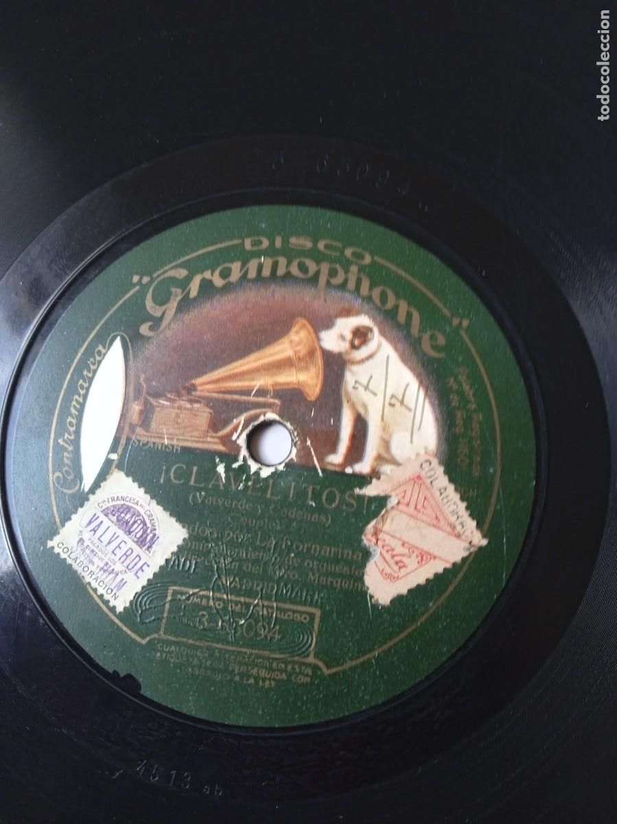 Discos de pizarra: LA FORNARINA &iexcl;Ven mami! / &iexcl;Clavelitos! - Foto 8