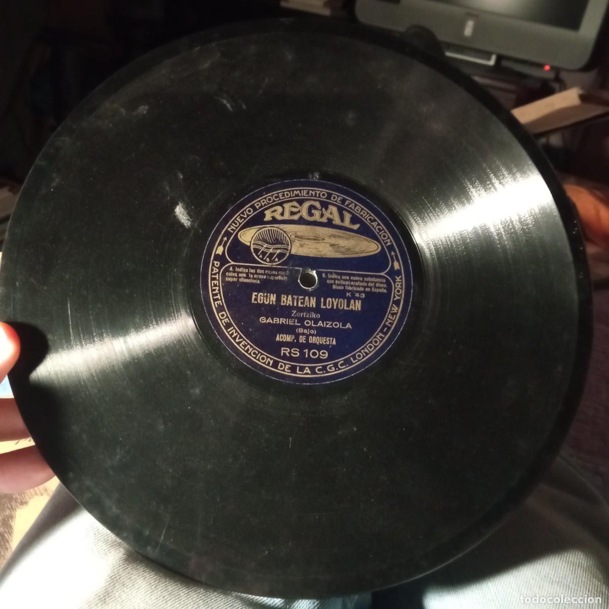Discos de pizarra: Agur jaunak/egin batean loyolan - Foto 1