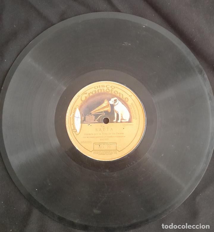 Discos de pizarra: La ni&ntilde;a de los peines Saeta y buleria - Foto 3