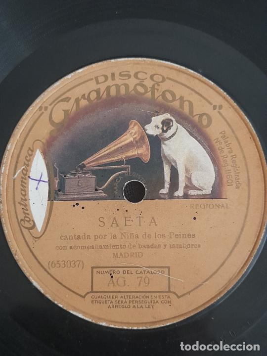 Discos de pizarra: La ni&ntilde;a de los peines Saeta y buleria - Foto 1