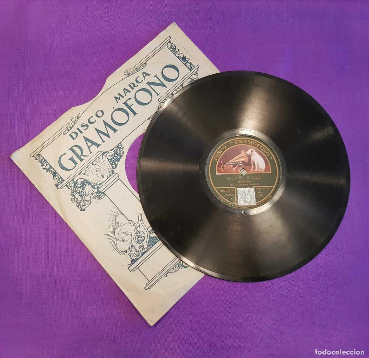 Discos de pizarra: Disco Gram&oacute;fono - La Voz De Su Amo - &rdquo;Oran / La java&rdquo; - Foto 1