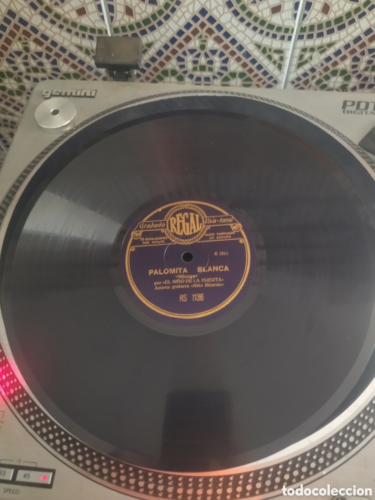 Discos de pizarra: Ni&ntilde;o de la Huerta - Foto 3
