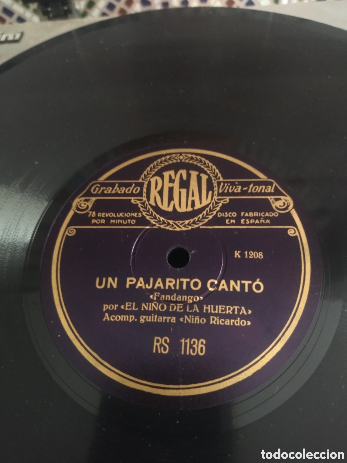 Discos de pizarra: Ni&ntilde;o de la Huerta - Foto 1