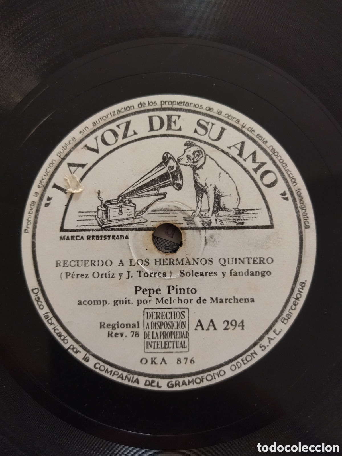 Discos de pizarra: Pepe Pinto - Foto 1