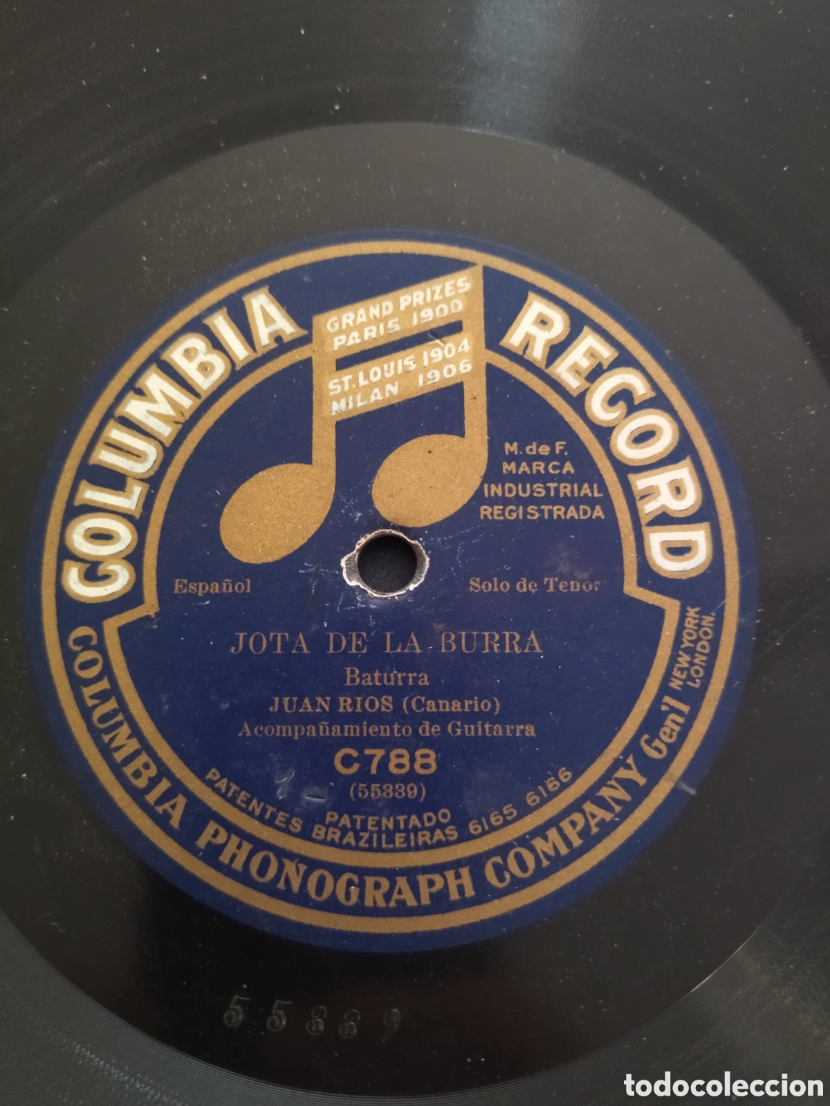 Discos de pizarra: Juan R&iacute;os &rdquo; El Canario&rdquo; - Foto 2