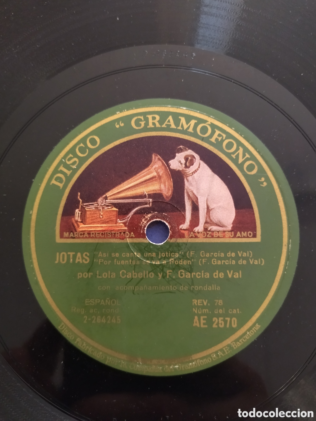 Discos de pizarra: Lola Cabello y Francisco Garc&iacute;a de Val - Foto 1