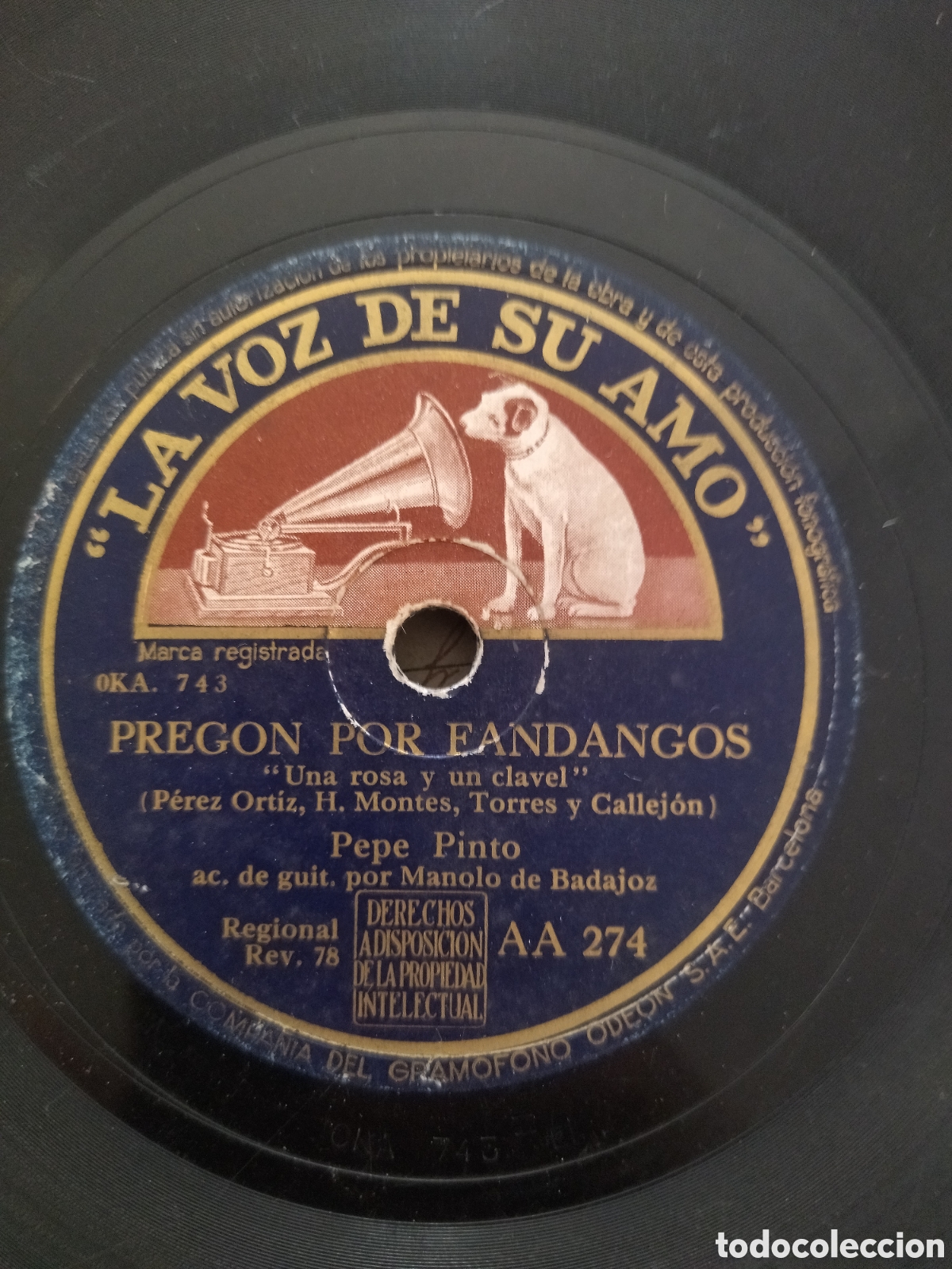Discos de pizarra: Pepe Pinto - Foto 1