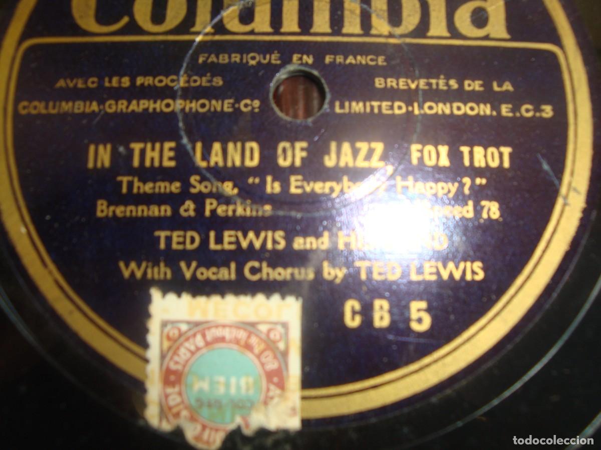 Discos de pizarra: TED LEWIS - Foto 1