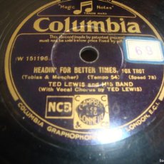 Discos de pizarra: TED LEWIS BAND