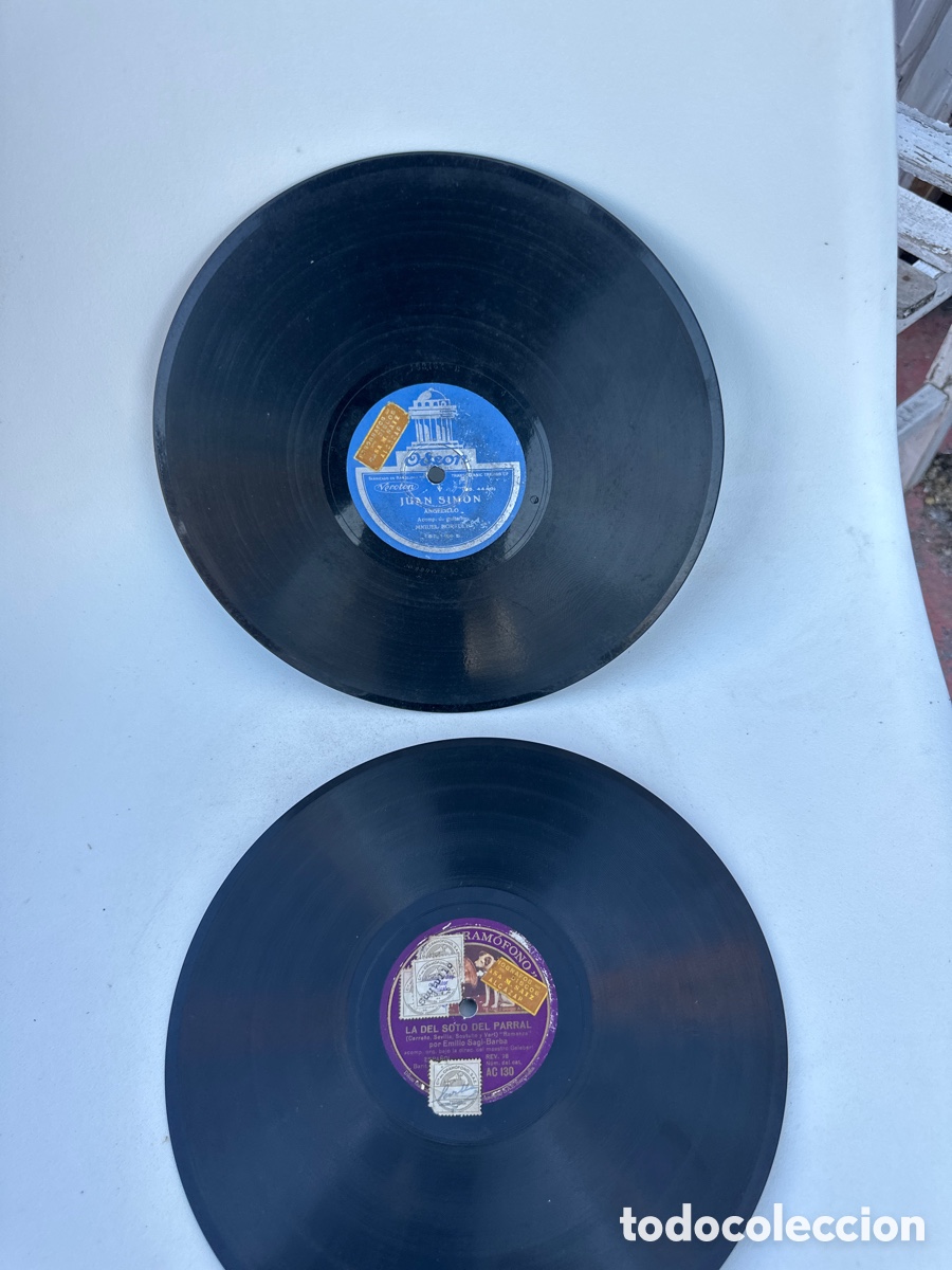 Discos de pizarra: Lote de Discos de pizarra - Foto 1