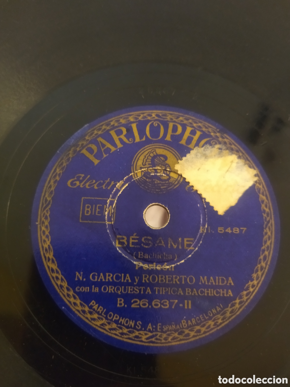 Discos de pizarra: N. Garc&iacute;a y Roberto Maida - Foto 1