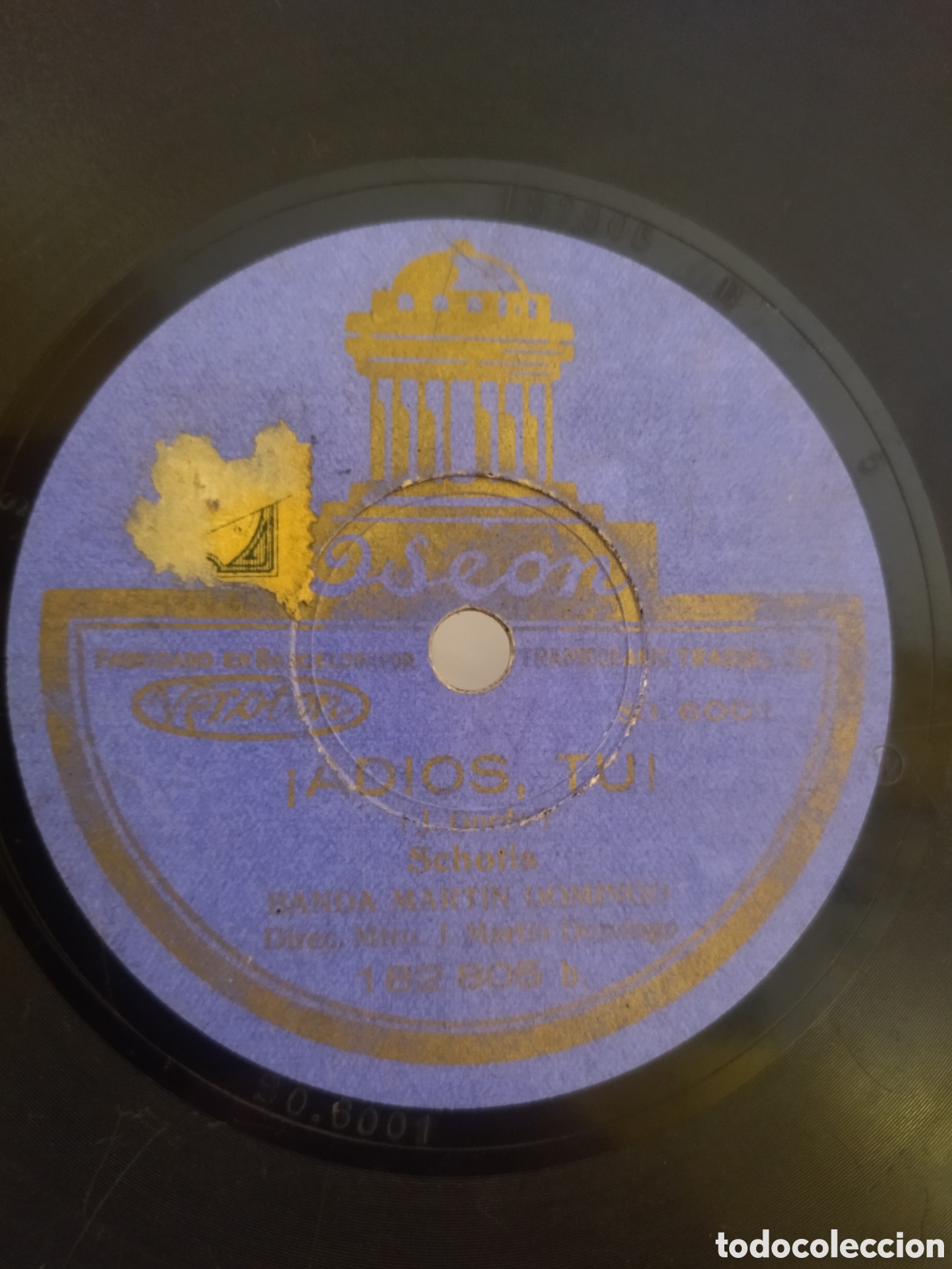 Discos de pizarra: Banda Mart&iacute;n Domingo - Foto 2