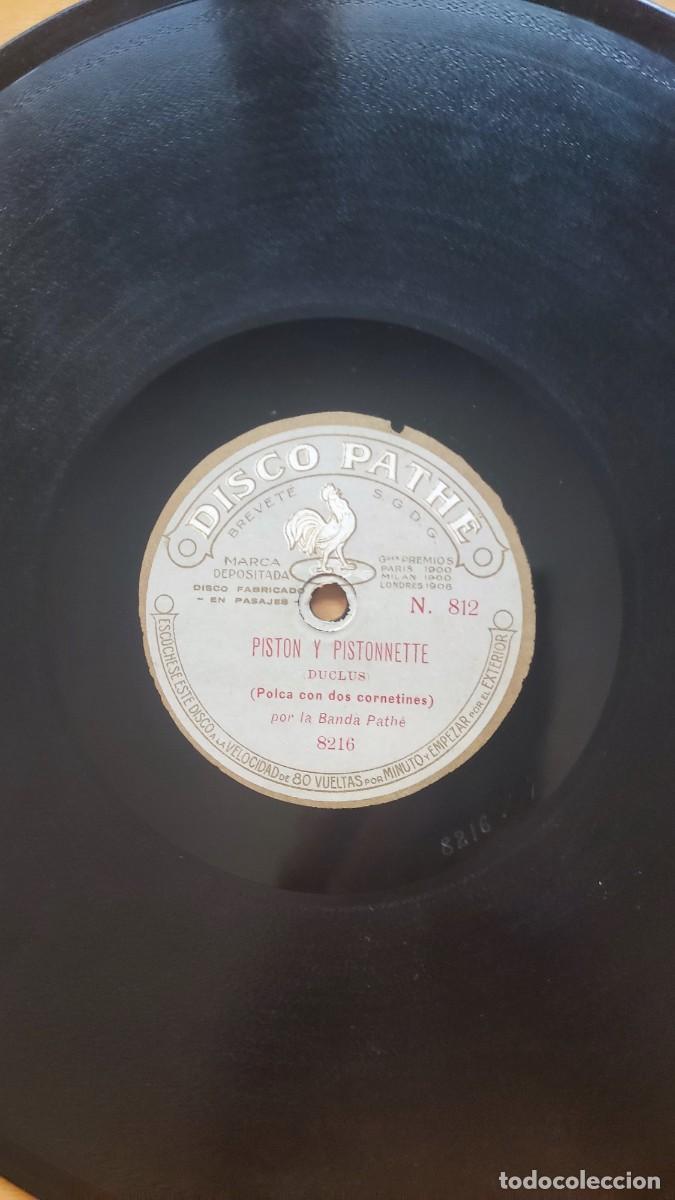 Discos de pizarra: DISCO DE PIZARRA &rdquo; JUAN QUE LLORA Y JUAN QUE RIE &rdquo; Y &rdquo; PISTON Y PISTONNETTE &rdquo; ( POLCA CON CORNETINES - Foto 2