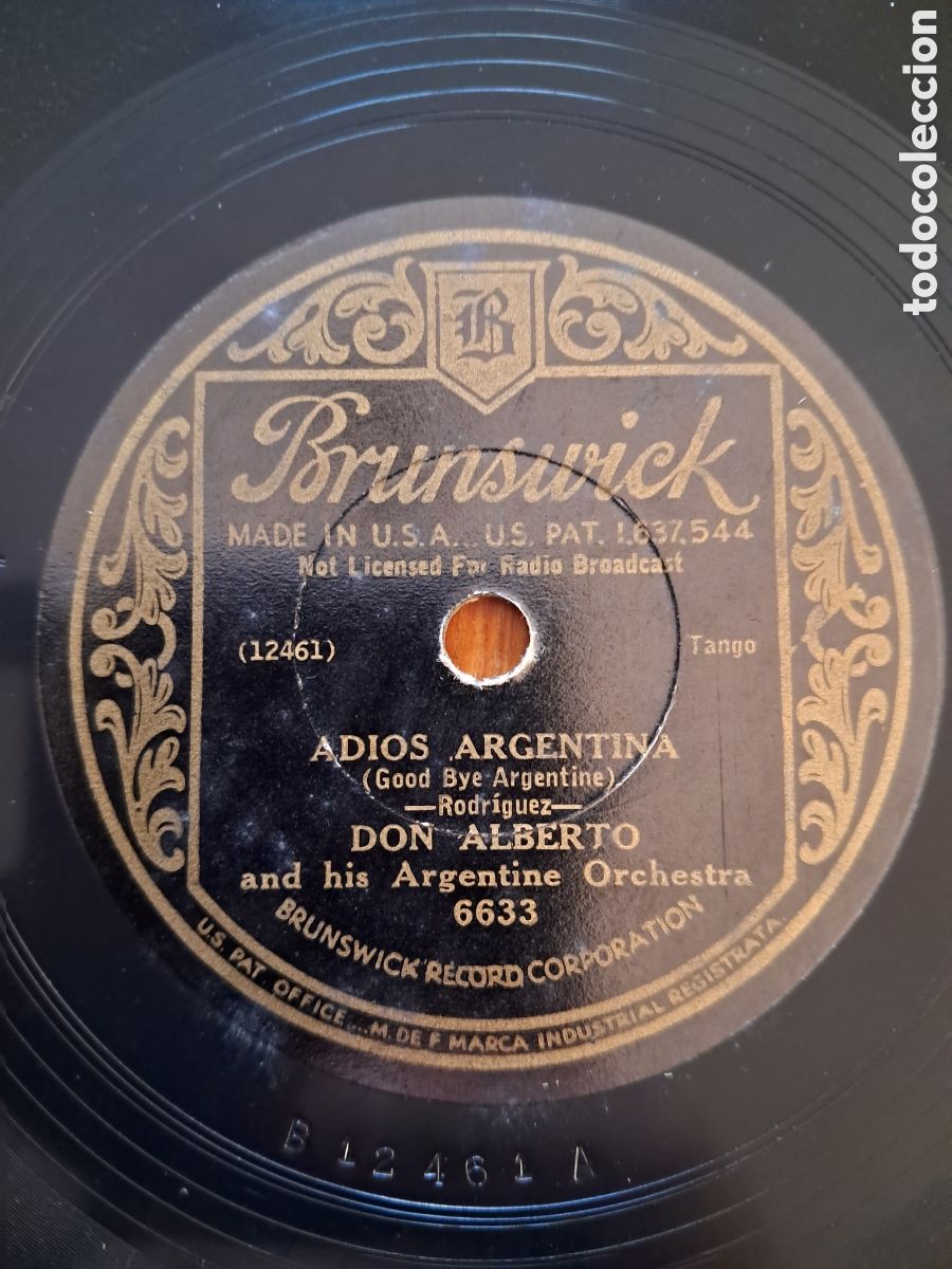 Discos de pizarra: Don Alberto - Foto 1