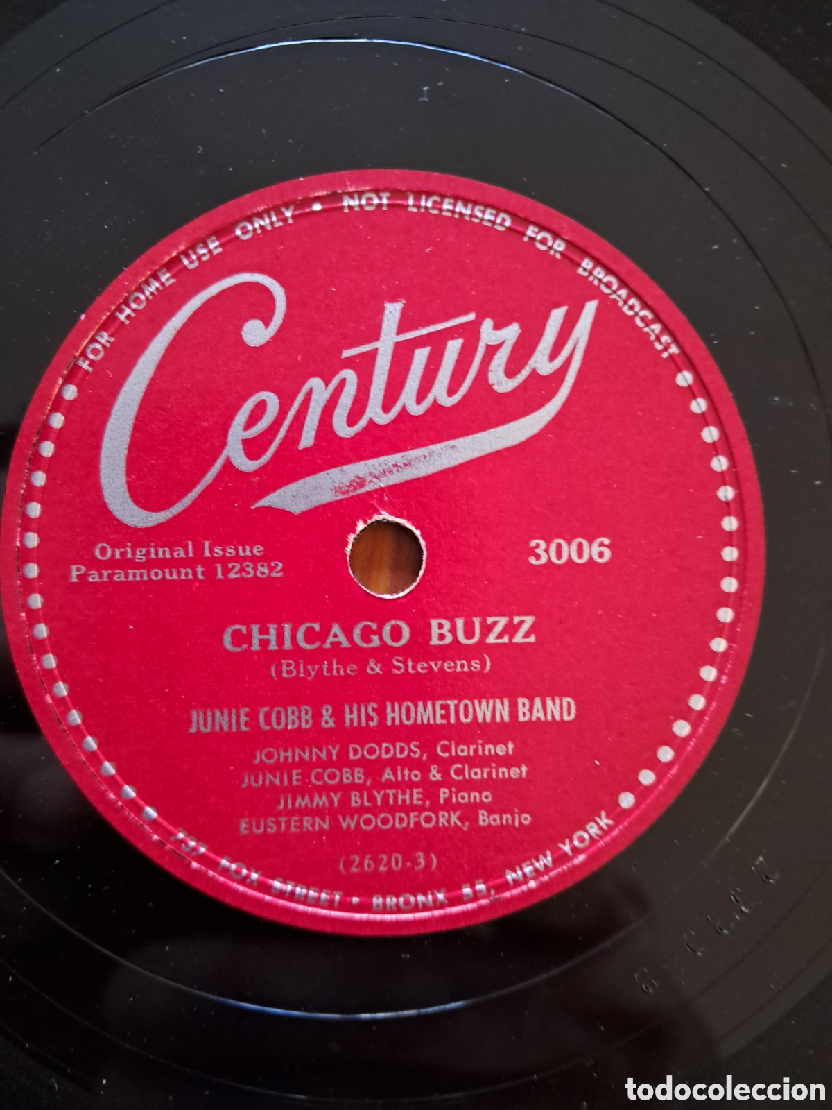 Discos de pizarra: Junie Cobb (Johnny Dodds) - Foto 1