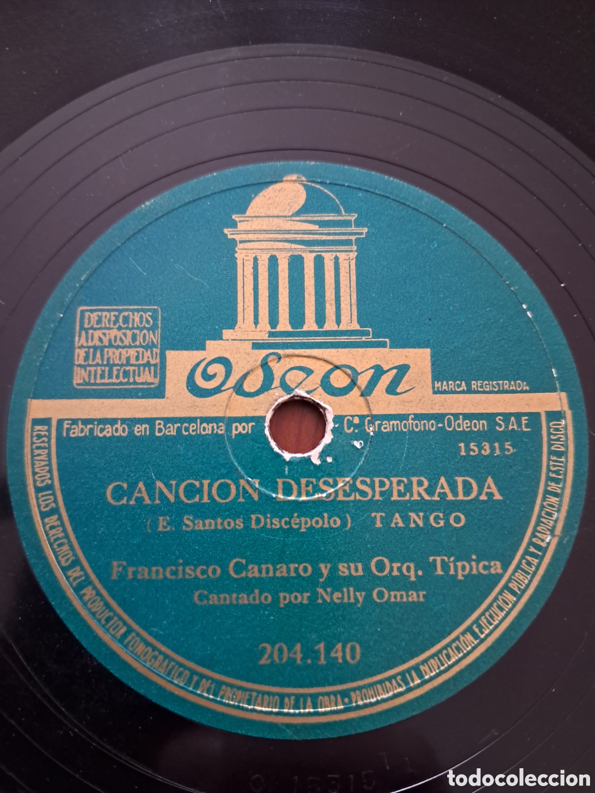 Discos de pizarra: Francisco Canaro - Foto 1