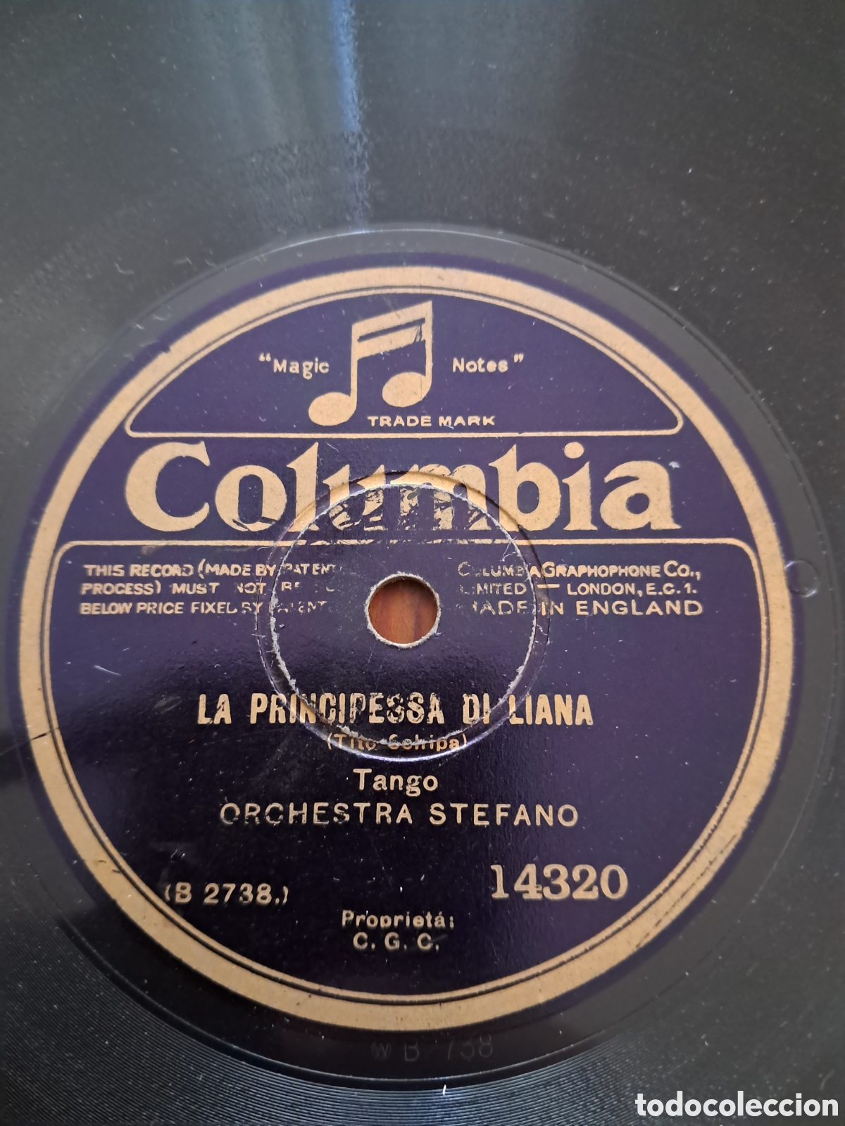 Discos de pizarra: Orchestra Stefano tango - Foto 1