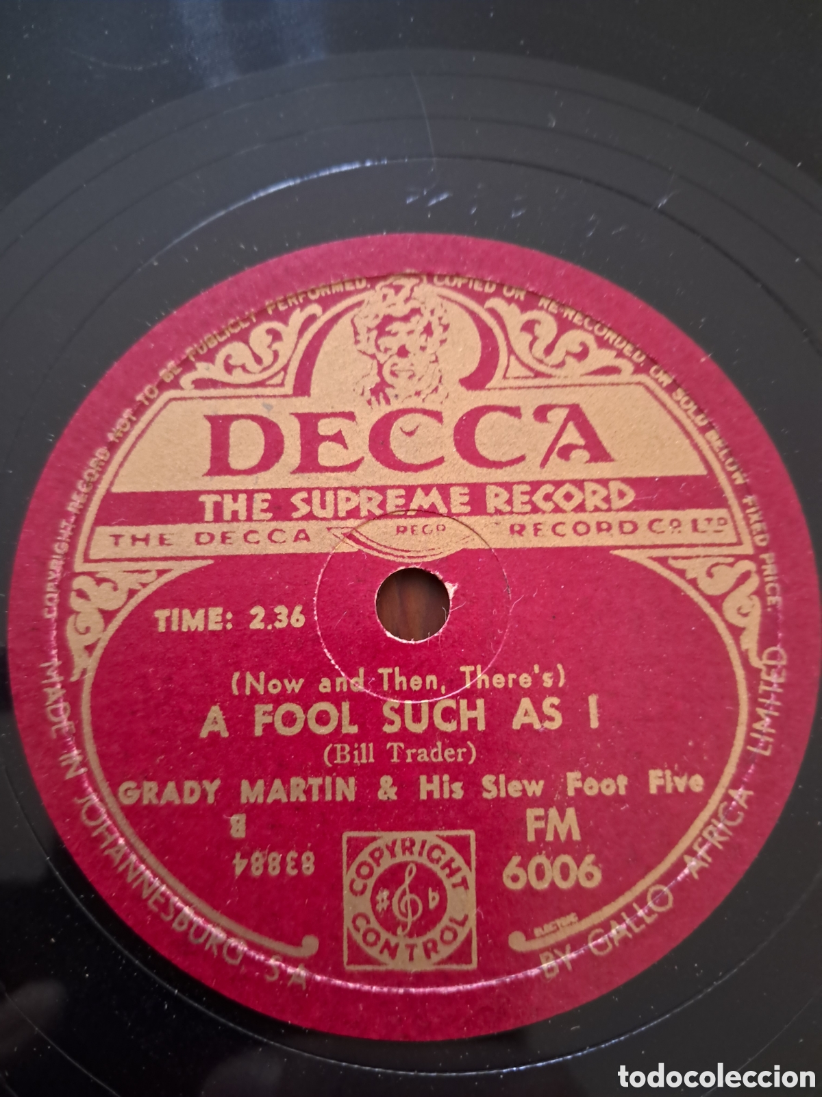 Discos de pizarra: Grady Martin rockabilly - Foto 1