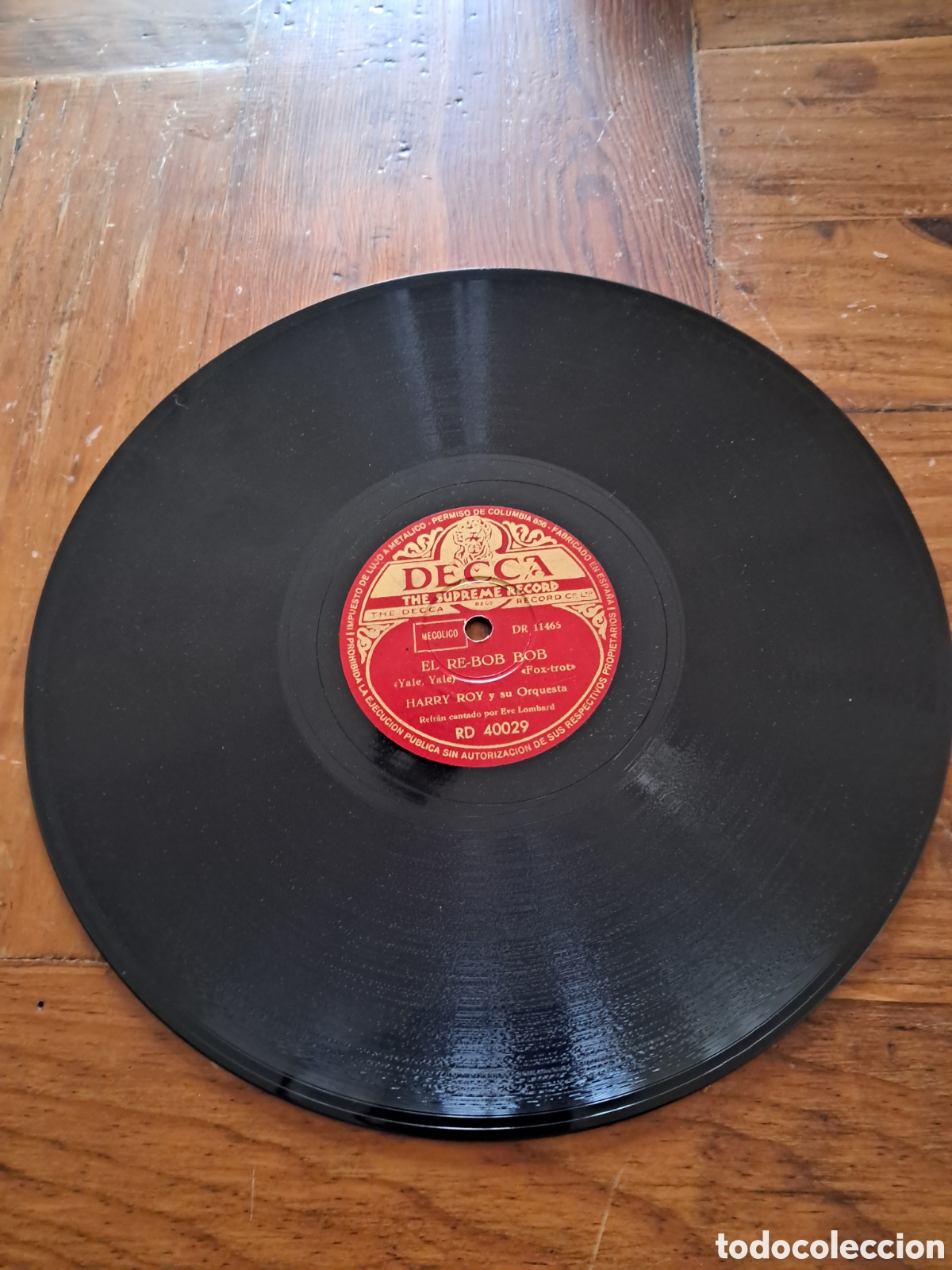 Discos de pizarra: Harry Roy - Foto 2