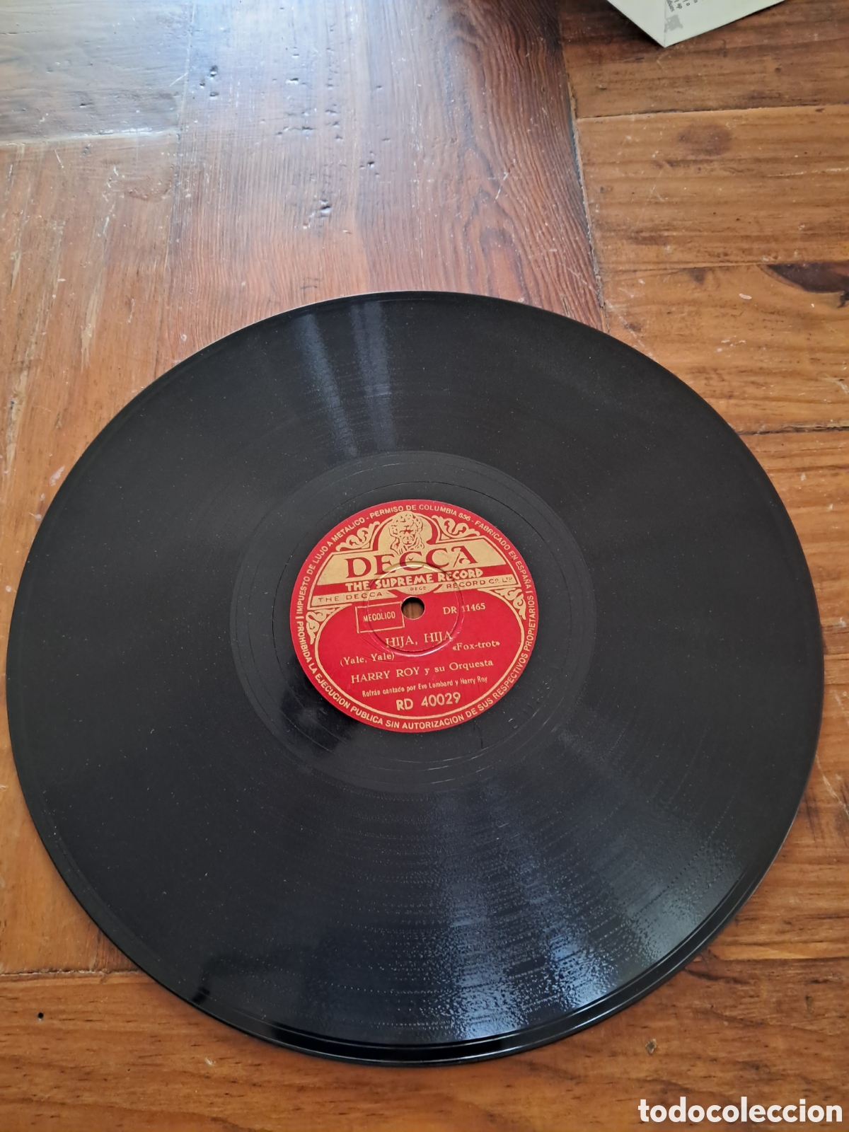 Discos de pizarra: Harry Roy - Foto 4