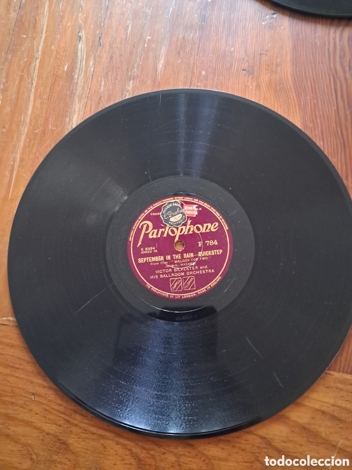 Discos de pizarra: V&iacute;ctor Sylvester, 2 discos - Foto 6