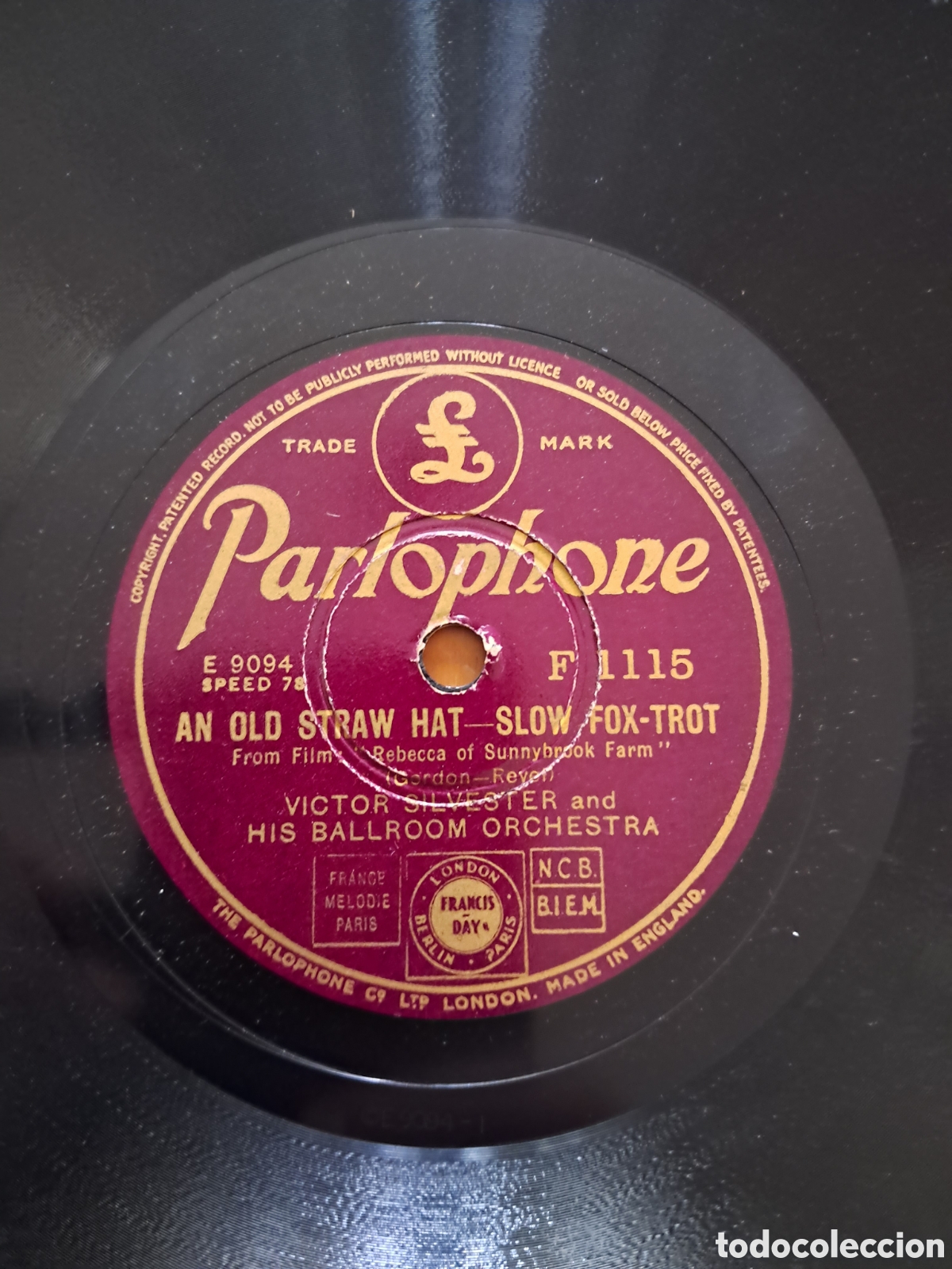 Discos de pizarra: V&iacute;ctor Sylvester, 2 discos - Foto 1