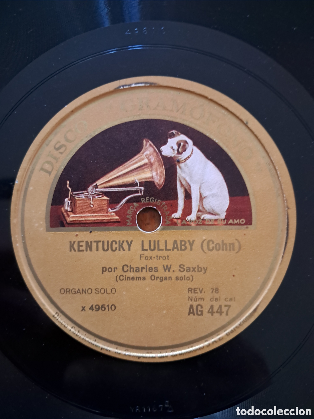 Discos de pizarra: Charles W. Saxby - Foto 1