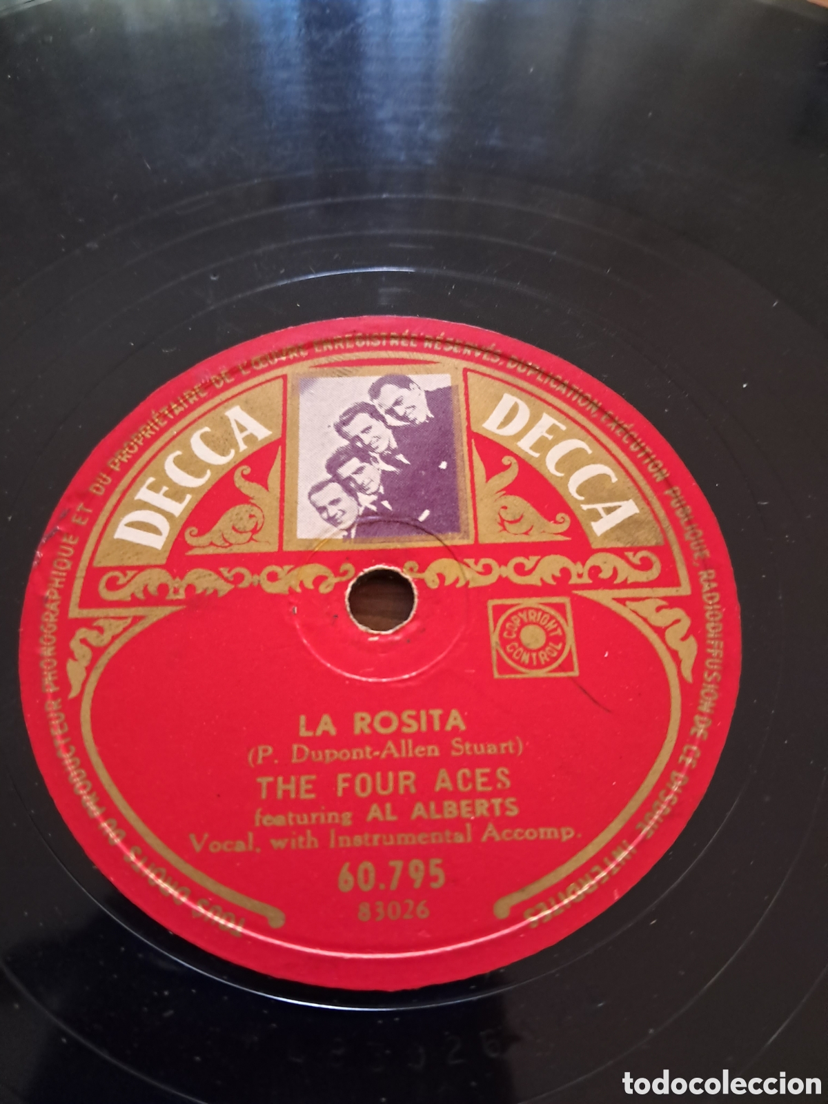 Discos de pizarra: The four aces - Foto 1