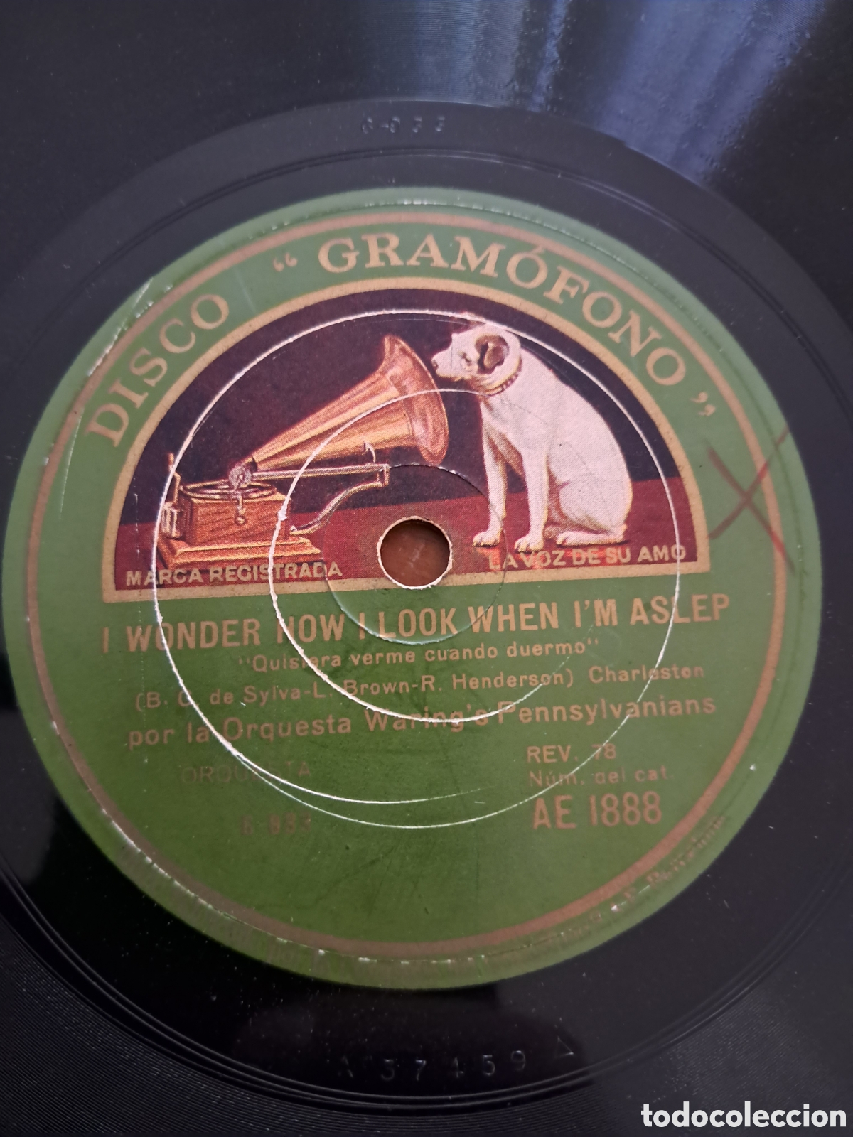 Discos de pizarra: Orquesta warings pennsylvanians - Foto 1