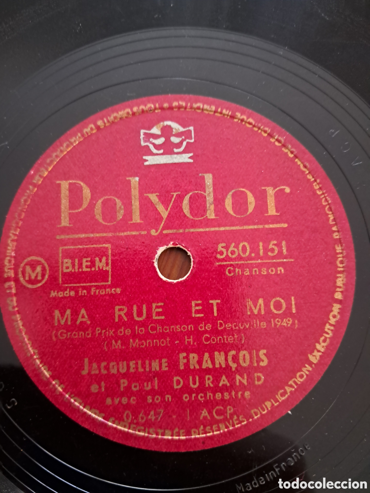 Discos de pizarra: Jacqueline Fran&ccedil;ois - Foto 3
