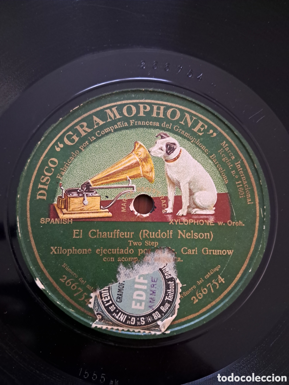 Discos de pizarra: El chauffeur - Foto 1