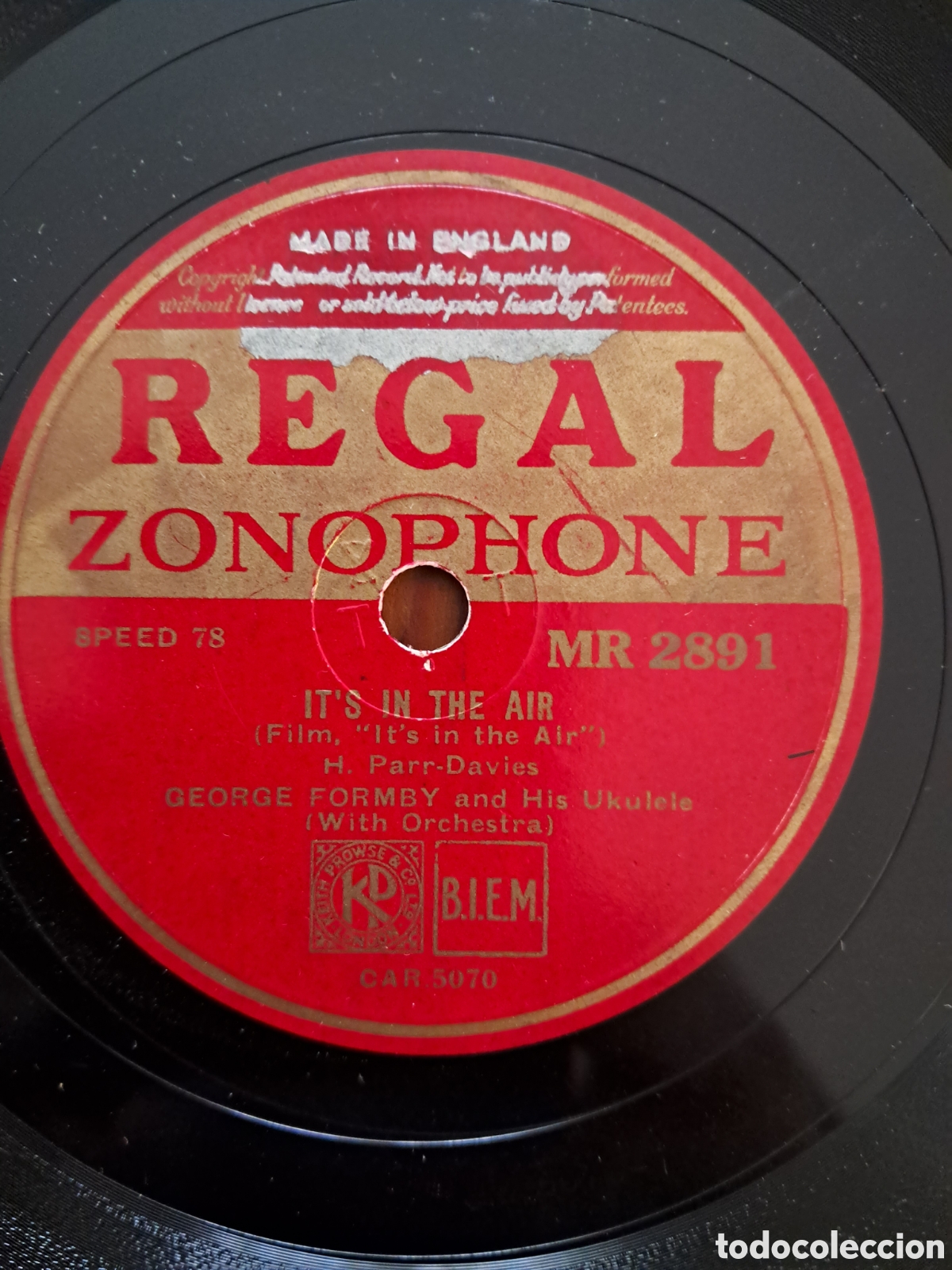 Discos de pizarra: George Formby - Foto 1