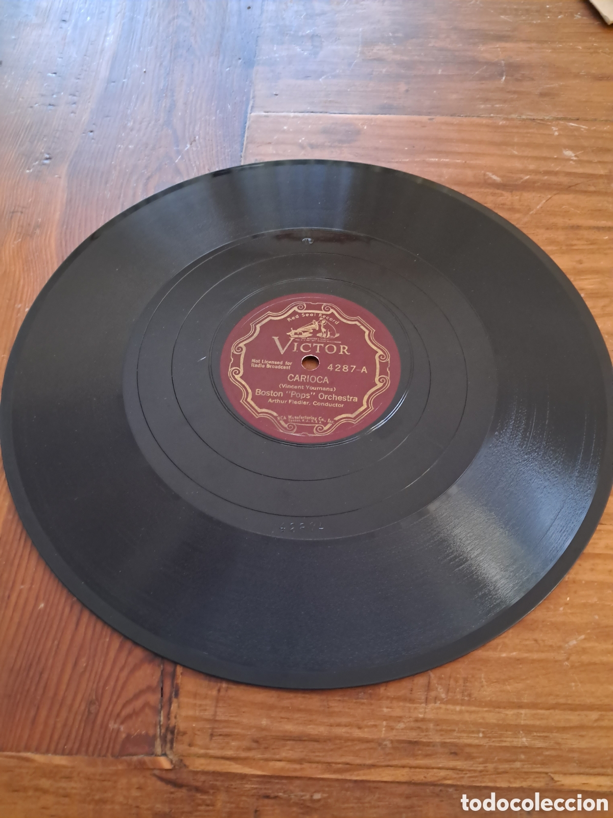 Discos de pizarra: Boston Pops Orchestra &rdquo;the Continental&rdquo; - Foto 2