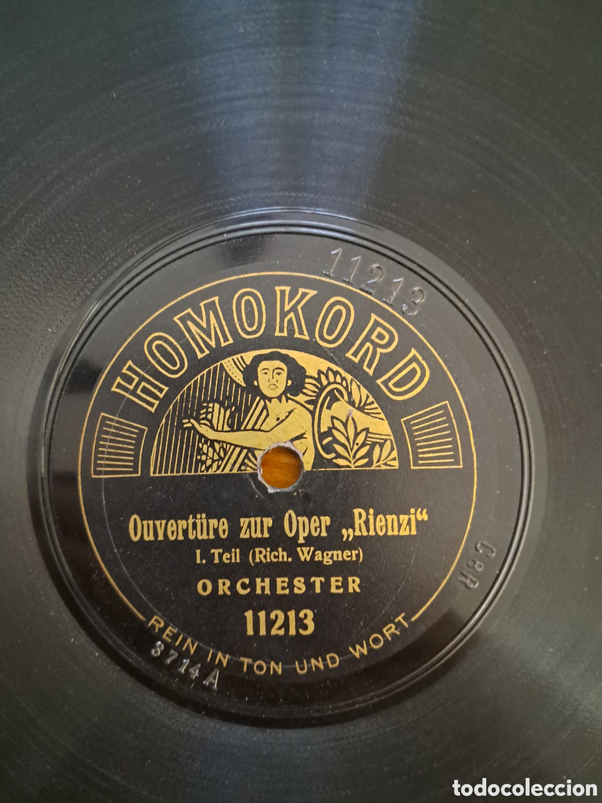 Discos de pizarra: Disco pizarra homokord - Foto 1
