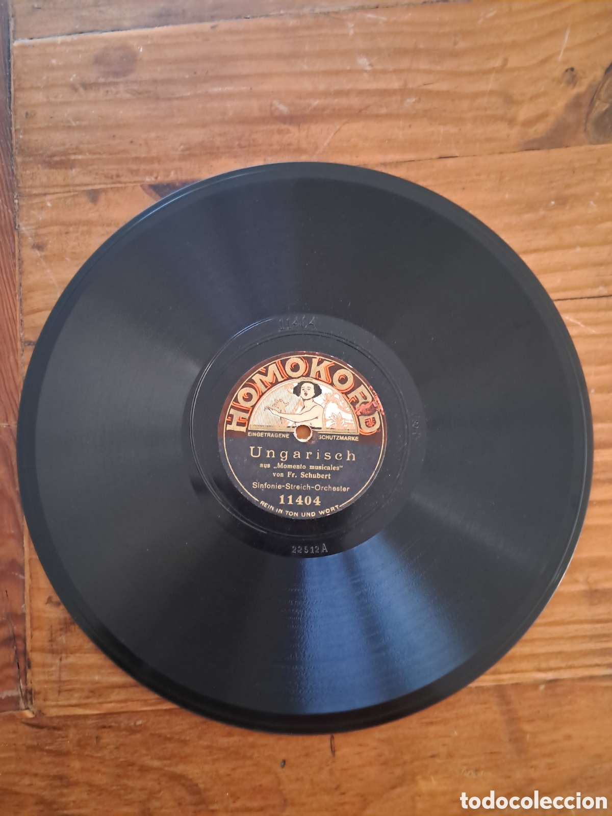 Discos de pizarra: Disco pizarra homokord - Foto 2