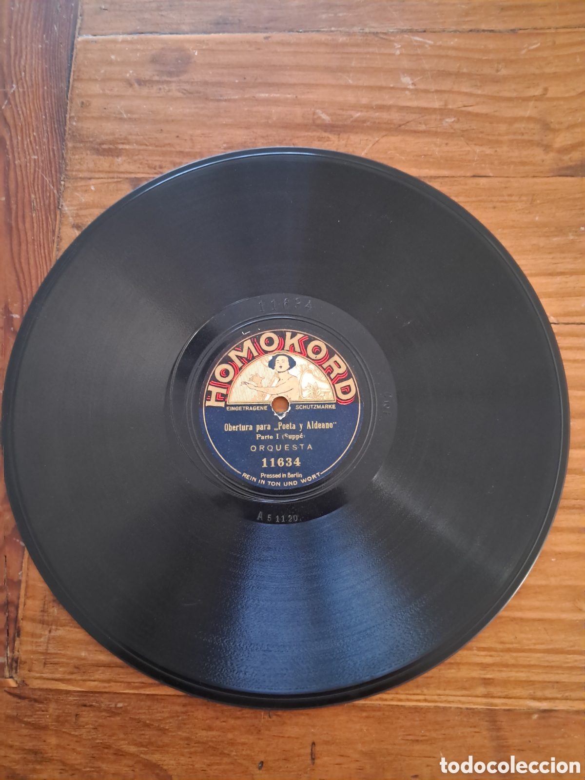 Discos de pizarra: Disco pizarra homokord - Foto 2