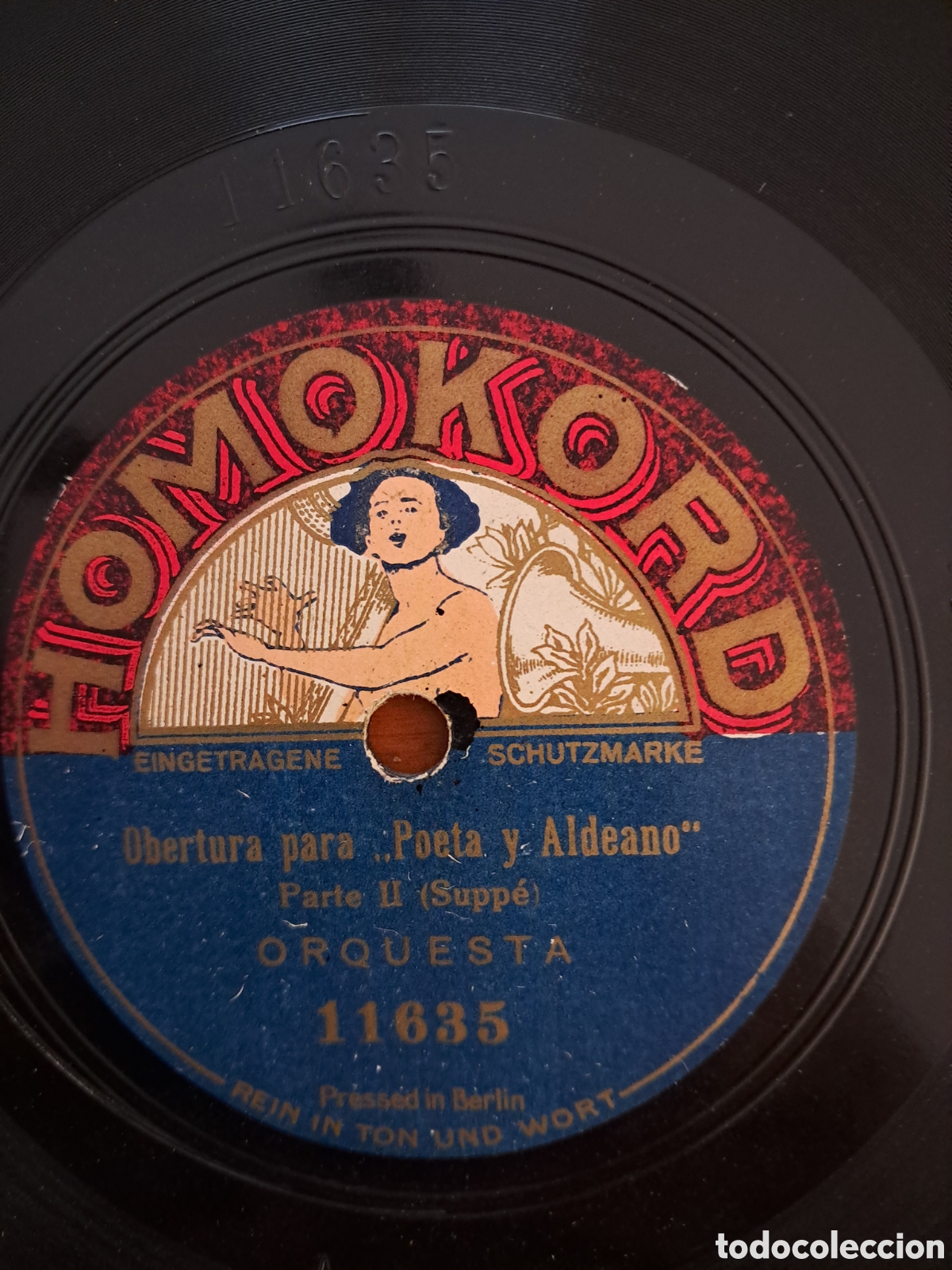 Discos de pizarra: Disco pizarra homokord - Foto 3