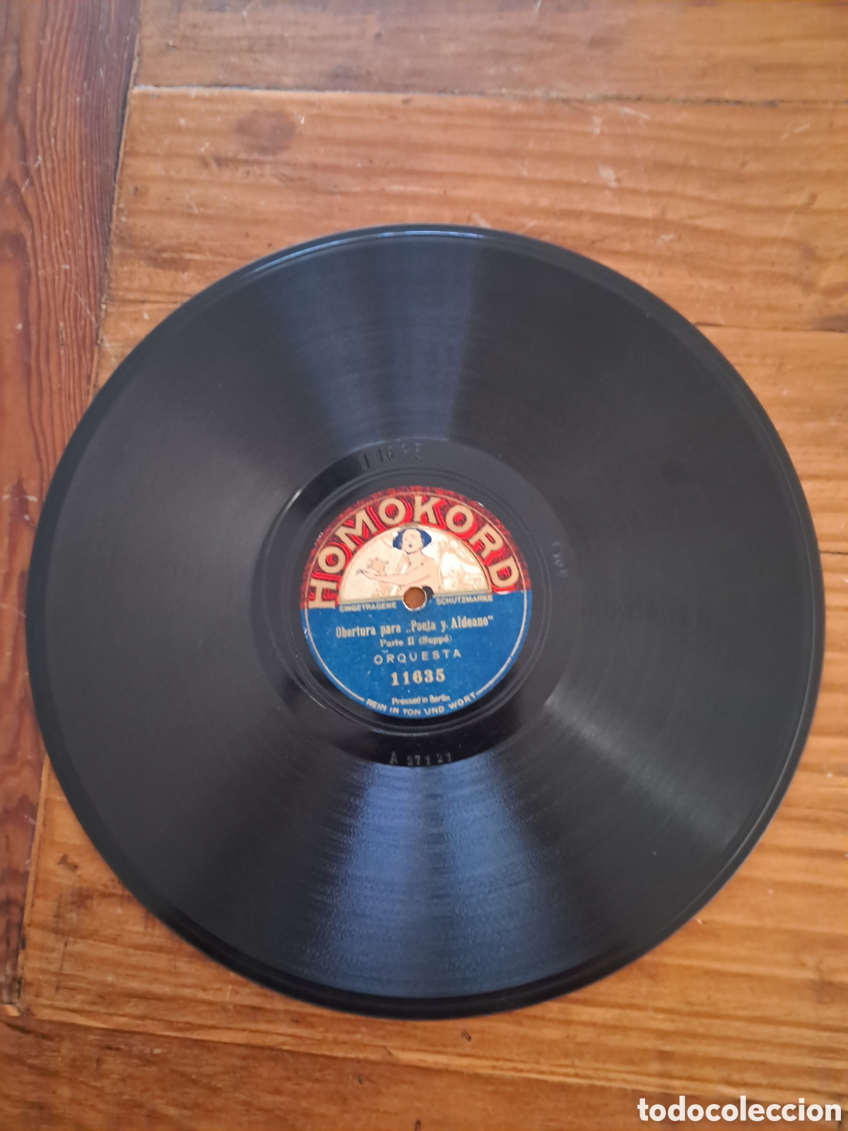 Discos de pizarra: Disco pizarra homokord - Foto 4