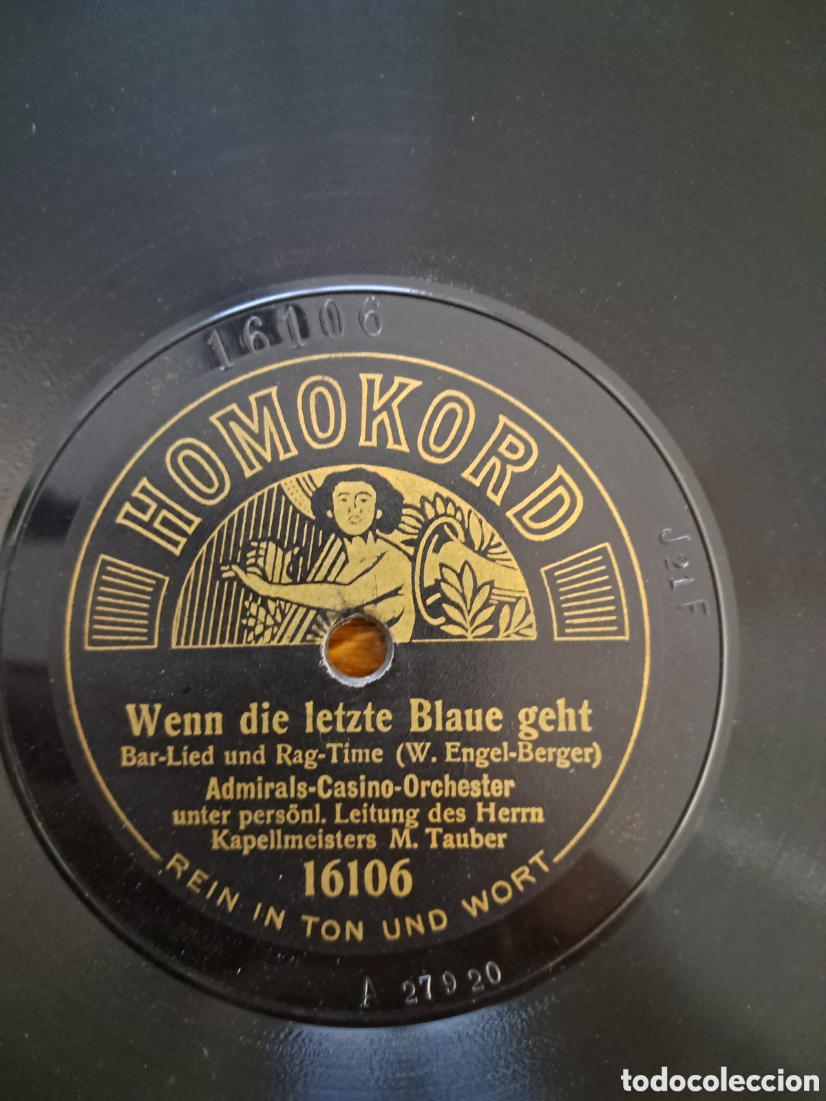 Discos de pizarra: Disco pizarra homokord - Foto 3