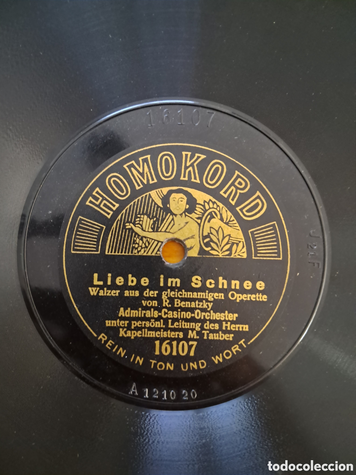 Discos de pizarra: Disco pizarra homokord - Foto 1