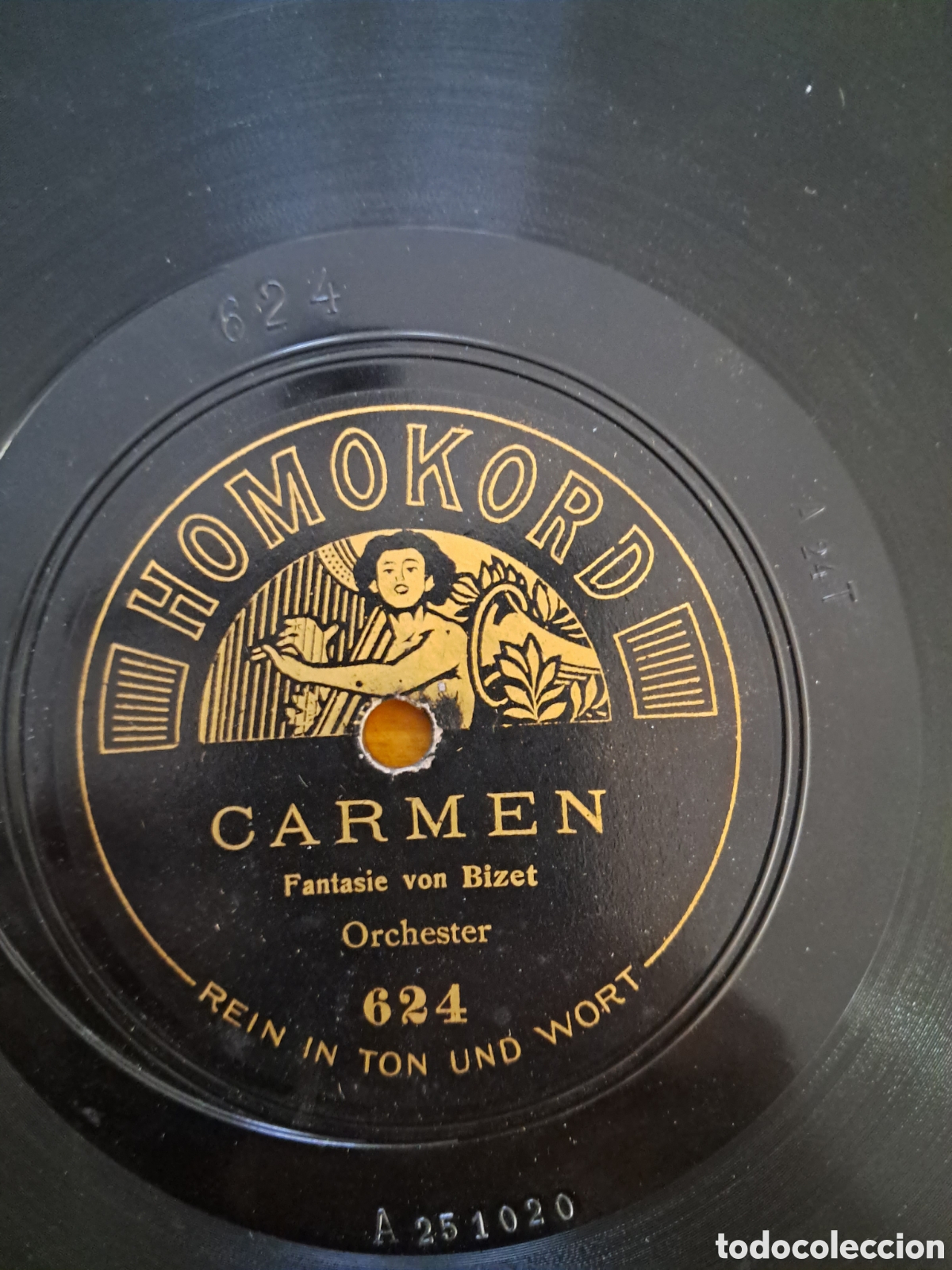 Discos de pizarra: Disco pizarra homokord - Foto 1