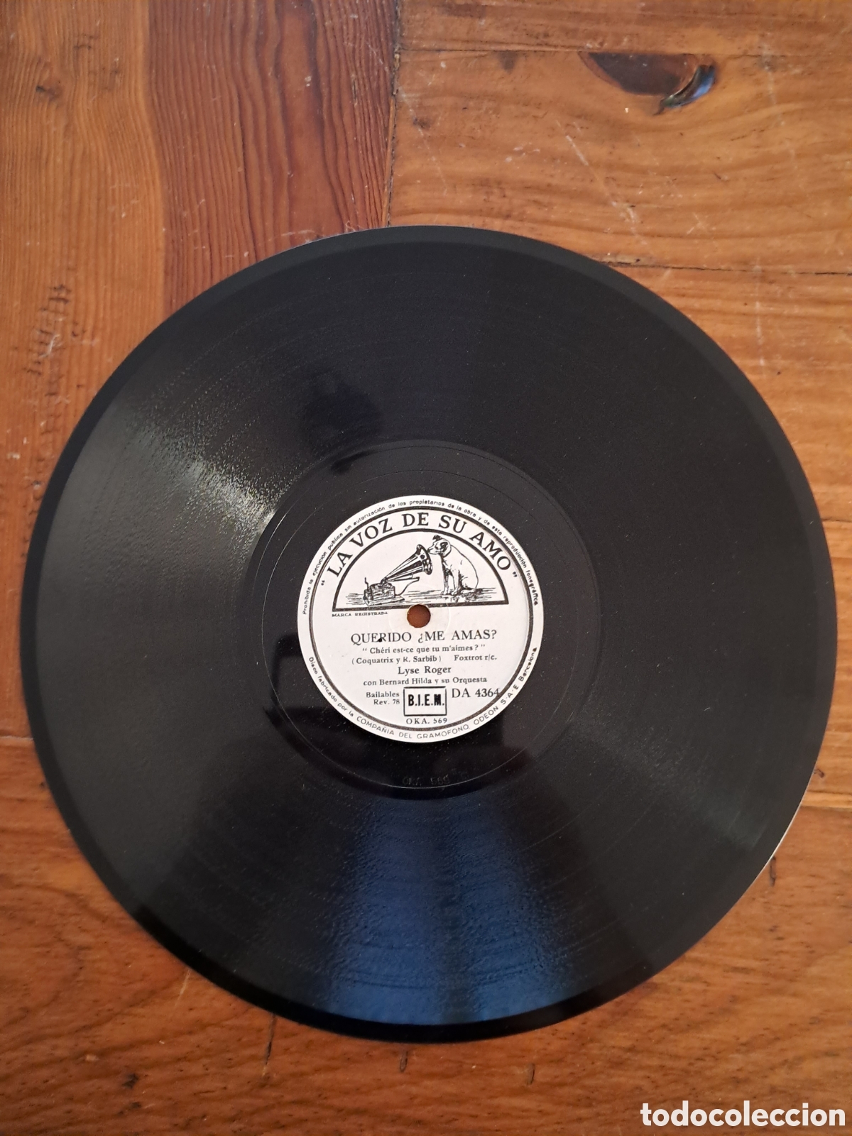 Discos de pizarra: Lyse Roger/Bernard Hilda - Foto 2