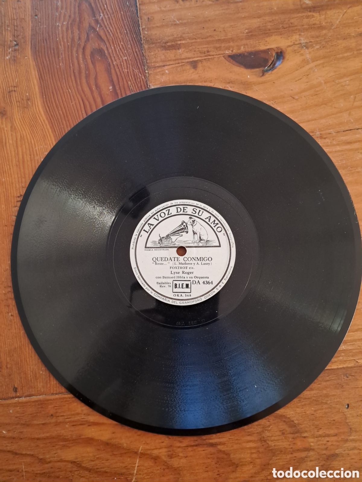 Discos de pizarra: Lyse Roger/Bernard Hilda - Foto 4