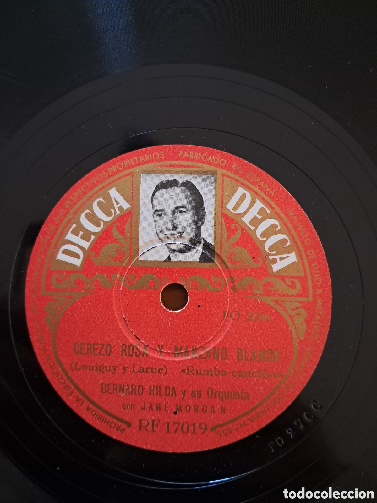 Discos de pizarra: Bernardo Hilda &rdquo;cerezo rosa/enamorada&rdquo; - Foto 1
