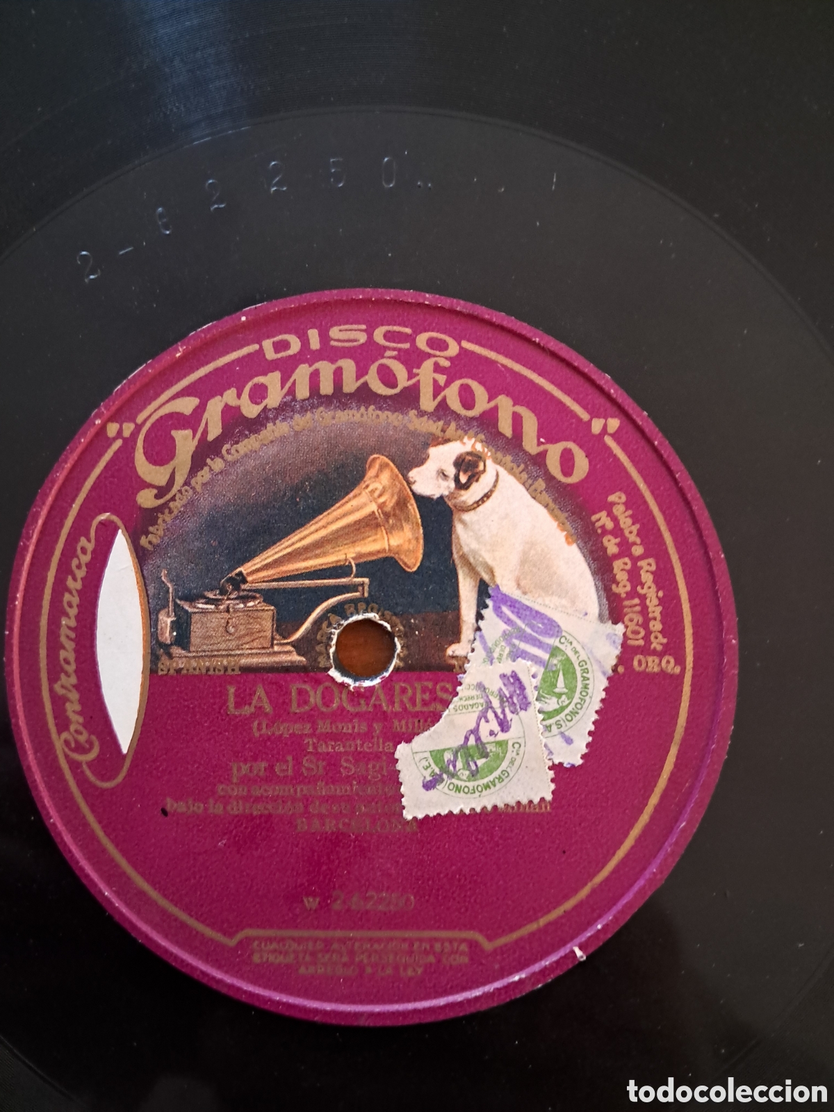 Discos de pizarra: Sr Sagi Barba &rdquo;la dogaresa&rdquo; - Foto 3
