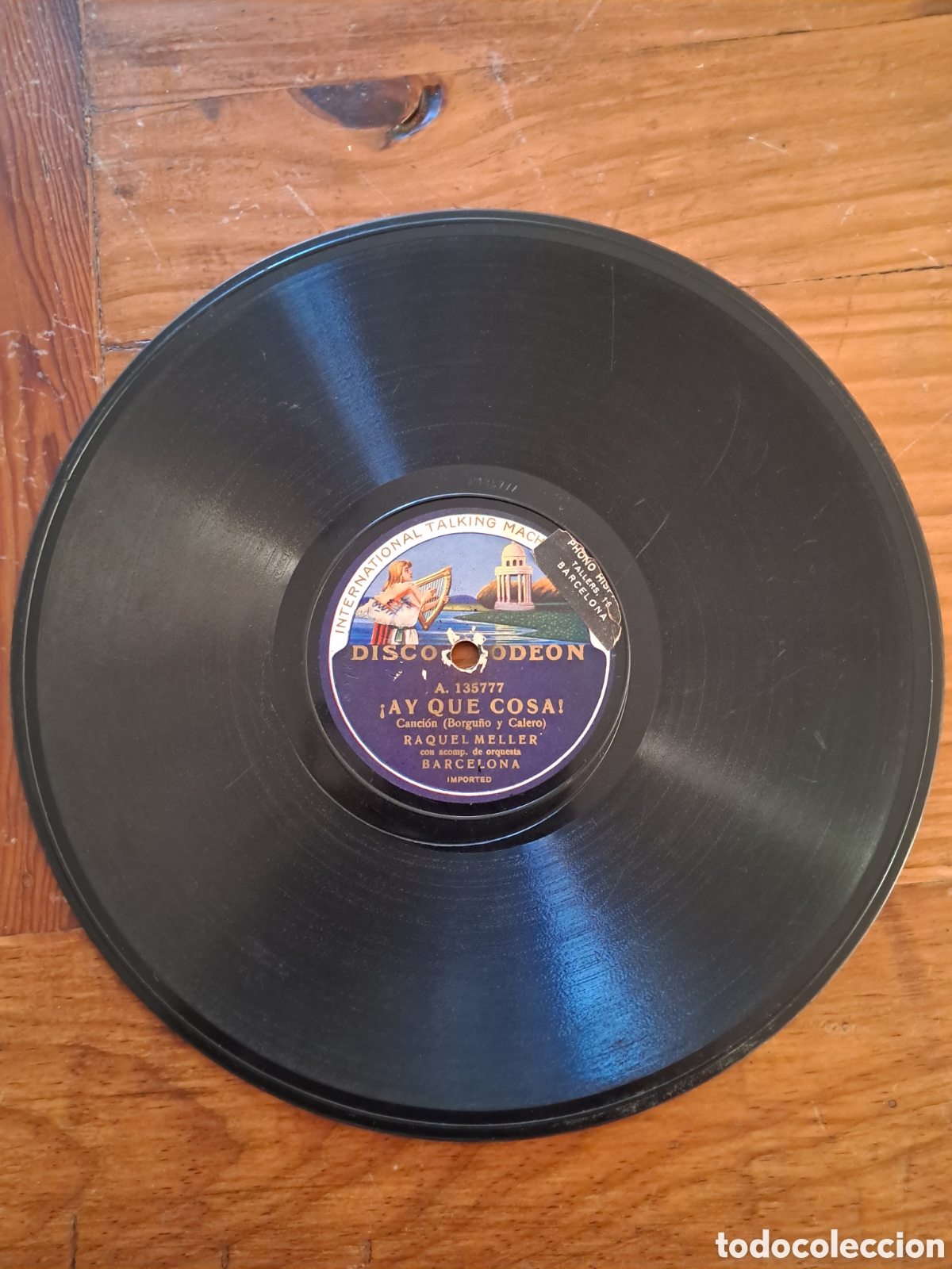 Discos de pizarra: Raquel Meller &rdquo;ay que cosa/pastorela&rdquo; - Foto 4