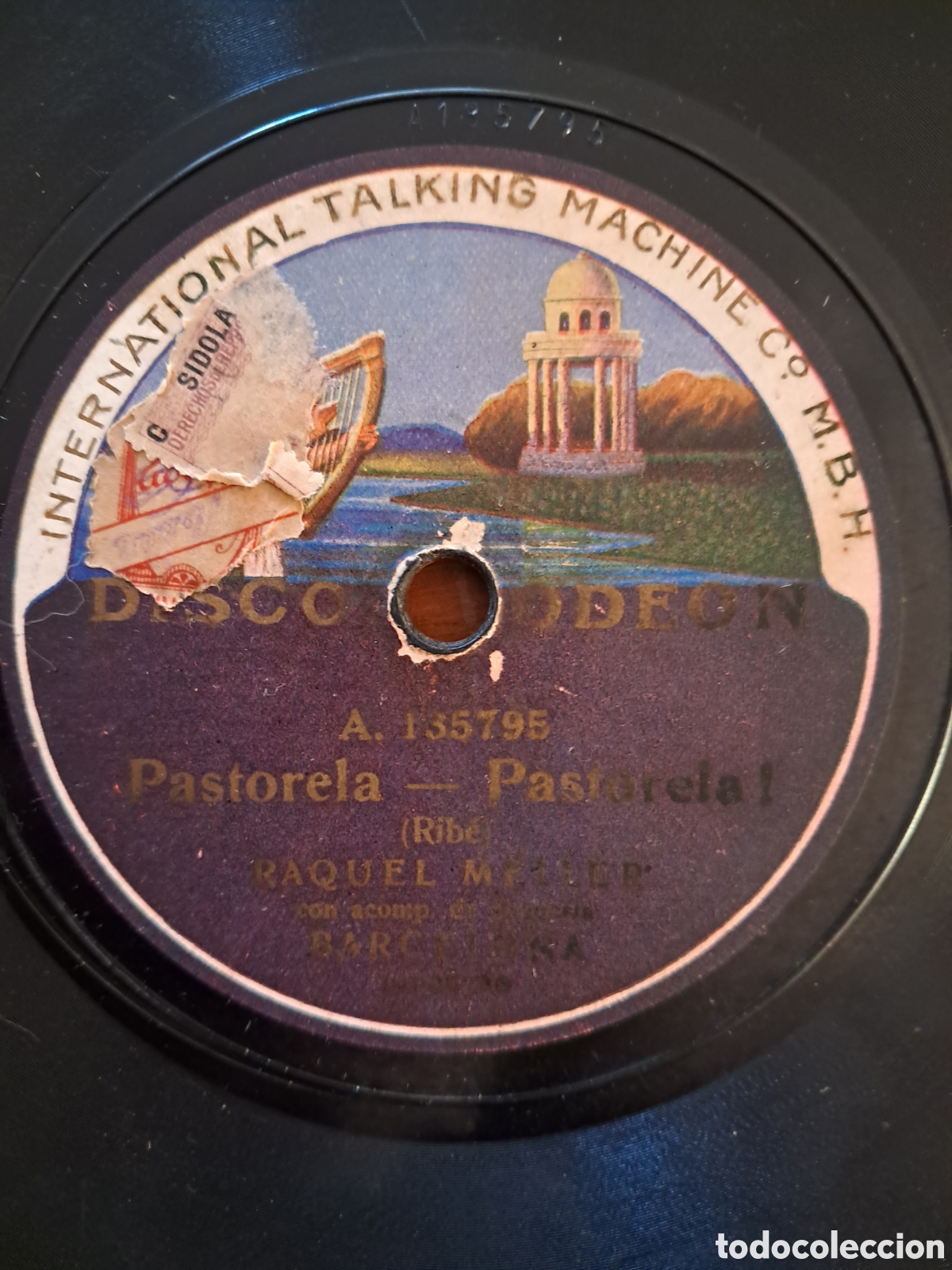 Discos de pizarra: Raquel Meller &rdquo;ay que cosa/pastorela&rdquo; - Foto 1