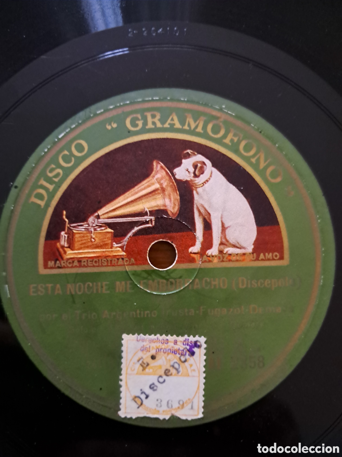 Discos de pizarra: Tr&iacute;o argentino Irusta-Fugazot. 2 discos - Foto 5
