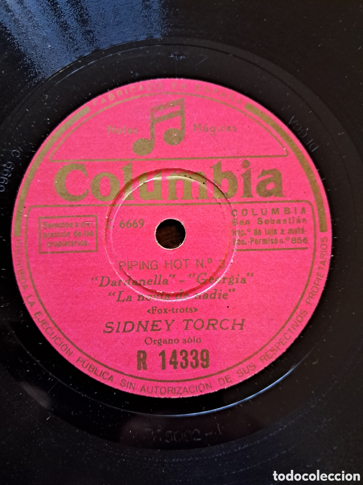 Discos de pizarra: Sidney Torch 2 discos - Foto 1